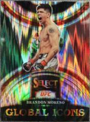 Brandon Moreno [Silver] #18 Ufc Cards 2023 Panini Select UFC Global Icons Prices