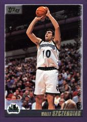 Wally Szczerbiak #62 Basketball Cards 2000 Topps Prices