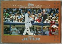 Derek Jeter [Bush, Mantle Copper] Baseball Cards 2007 Topps Prices