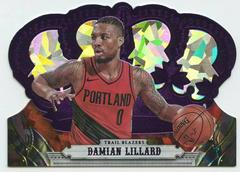 Damian Lillard Crystal #4 Basketball Cards 2017 Panini Crown Royale Prices