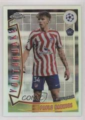 Pablo Barrios Soccer Cards 2022 Topps Chrome UEFA Club Competitions Youthquake Prices