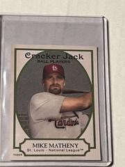 Mike Matheny [Mini Grey] #228 Baseball Cards 2005 Topps Cracker Jack Prices
