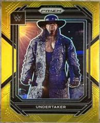 Undertaker [Under Card Gold] Wrestling Cards 2023 Panini Prizm WWE Prices