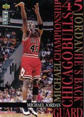 Michael Jordan #M2 Basketball Cards 1995 Collector's Choice Jordan He's Back Prices