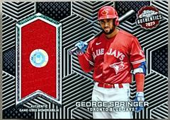 George Springer #TCA-GSP Baseball Cards 2023 Topps Chrome Authentics Relics Prices