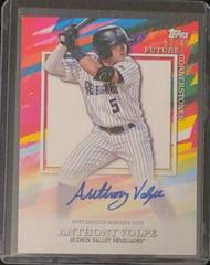 Anthony Volpe #FC-AV Baseball Cards 2022 Topps Pro Debut Future Cornerstones Autographs Prices