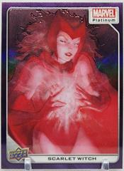 Scarlet Witch [Purple Rainbow] #45 Marvel 2023 Upper Deck Platinum Prices