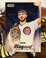 Kris Bryant [Holding WWE Belt] #41 Baseball Cards 2017 Stadium Club Prices