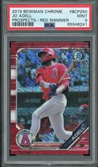 Jo Adell [Red Shimmer] #BCP-250 Baseball Cards 2019 Bowman Chrome Prospects Prices