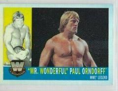 Mr. Wonderful Paul Orndorff [Refractor] Wrestling Cards 2006 Topps Heritage Chrome WWE Prices