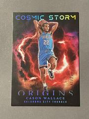 Cason Wallace #18 Basketball Cards 2023 Panini Origins Cosmic Storm Prices