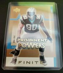 Julius Peppers [Gold] Football Cards 2003 Upper Deck Finite Prices