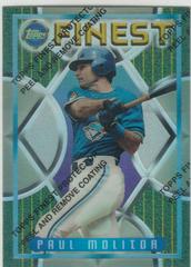 Paul Molitor [Refractor] #115 Baseball Cards 1995 Finest Prices