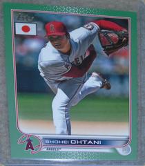Shohei Ohtani [Jade Green] #220 Baseball Cards 2022 Topps Japan Edition Prices
