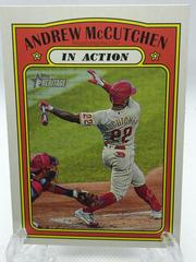 Andrew McCutchen Baseball Cards 2021 Topps Heritage Prices