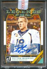 Peyton Manning Football Cards 2019 Donruss Legends of the Fall Autographs Prices