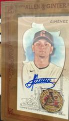 Andres Gimenez Baseball Cards 2023 Topps Allen & Ginter Mini Framed Autographs Prices