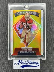 Jerry Rice [Gold] Football Cards 2021 Panini Rookies and Stars Crusade Prices