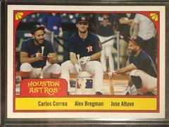 Alex Bregman, Carlos Correa, Jose Altuve #146 Baseball Cards 2018 Topps Throwback Thursday Prices