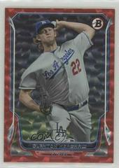 Clayton Kershaw [Red Ice] #100 Baseball Cards 2014 Bowman Prices