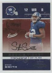 Steve Smith [Autograph] #223 Football Cards 2007 Playoff Contenders Prices