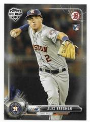 Alex Bregman [Green Holiday Sweater] Baseball Cards 2017 Topps Holiday Bowman Prices