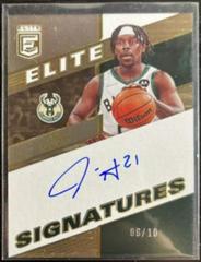 Jrue Holiday [Gold] #ES-JHD Basketball Cards 2022 Panini Donruss Elite Signatures Prices
