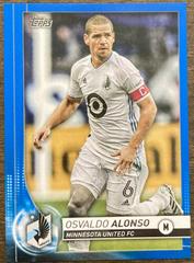 Osvaldo Alonso [Blue] #4 Soccer Cards 2020 Topps MLS Prices