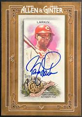 Barry Larkin Baseball Cards 2022 Topps Allen & Ginter Mini Autographs Prices