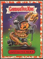 Asphyxiated ALICE [Red] #3a Garbage Pail Kids Battle of the Bands Prices
