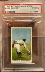 Boss Schmidt Baseball Cards 1909 E92 Dockman & Sons Prices