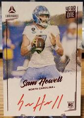 Sam Howell [Red] Football Cards 2022 Panini Luminance Year One Signatures RPS Prices