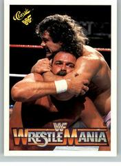 Ravishing' Rick Rude, Jake 'The Snake' Roberts Wrestling Cards 1990 Classic WWF The History of Wrestlemania Prices