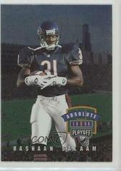 Rashaan Salaam #186 Football Cards 1996 Playoff Absolute Prices