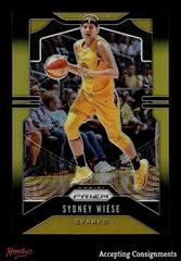 Sydney Wiese [Prizm Black Gold] Basketball Cards 2020 Panini Prizm WNBA Prices