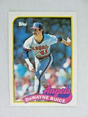 DeWayne Buice #147 Baseball Cards 1989 Topps Prices