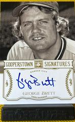 George Brett #HOF-GEO Baseball Cards 2013 Panini Cooperstown Signatures Prices