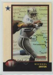 Michael Irvin [Interstate Refractors] Football Cards 1998 Bowman Chrome Prices