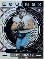 Will Levis [Purple Electric Etch] #24 Football Cards 2023 Panini Obsidian Equinox Prices
