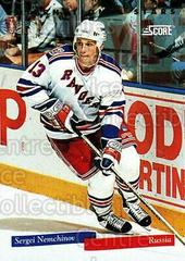 Sergei Nemchinov #16 Hockey Cards 1993 Score International Stars Prices