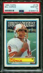 Bill Capece Football Cards 1983 Topps Prices