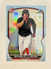 Deyvison De Los Santos [Sky Blue] #BPPF-116 Baseball Cards 2023 Bowman 1st Edition Prices