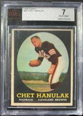 Chet Hanulak #45 Football Cards 1958 Topps Prices