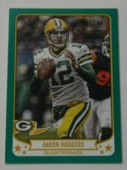 Aaron Rodgers [Mini Green] #221 Football Cards 2013 Topps Magic Prices