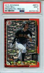 Josh Bell [Red Ice] #BP72 Baseball Cards 2015 Bowman Prospects Prices