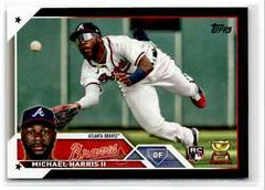 Michael Harris II [Black] #226 Baseball Cards 2023 Topps Prices
