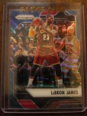 LeBron James [Blue Wave Prizm] Basketball Cards 2016 Panini Prizm Prices