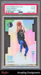 Luka Doncic [Pursuit Die Cut] #122 Basketball Cards 2018 Panini Status Prices