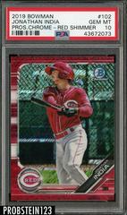 Jonathan Loaisiga [Red Refractor] Baseball Cards 2019 Bowman Chrome Prices