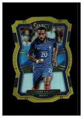 Alexandre Lacazette [Gold Die Cut] Soccer Cards 2017 Panini Select Prices